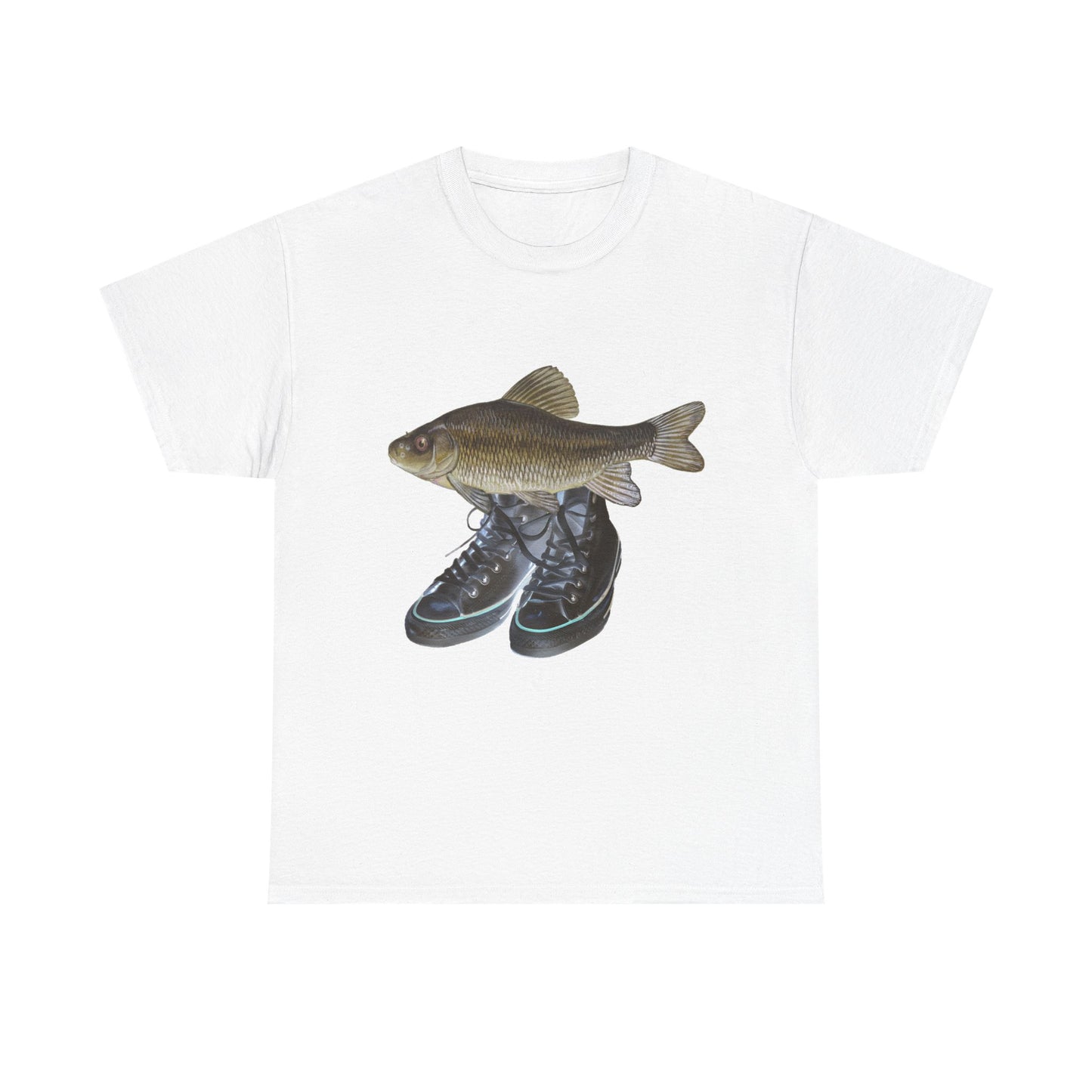 Fish with shoes