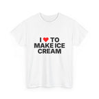 I heart to make ice cream Tee