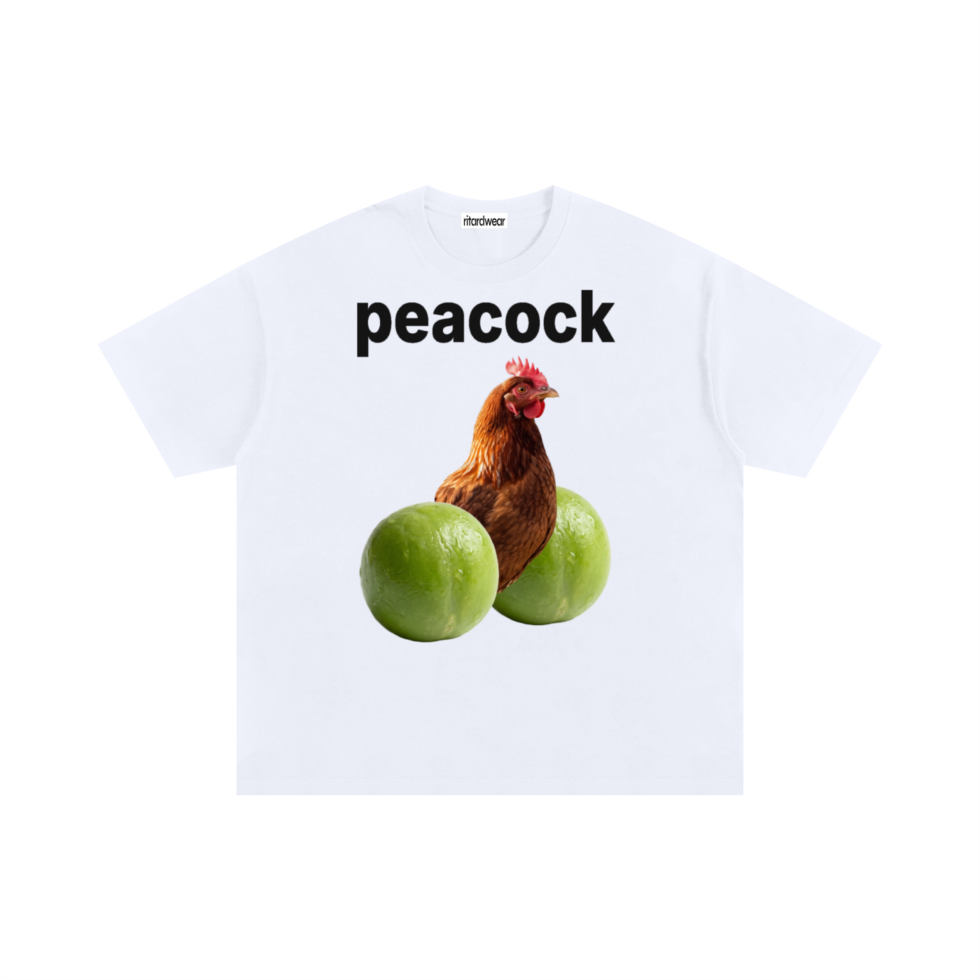 Peacock Oversized Tee