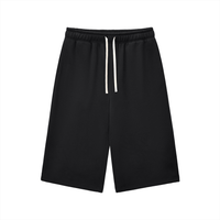 Relaxed Drawstring Three-quarter Sweatpants