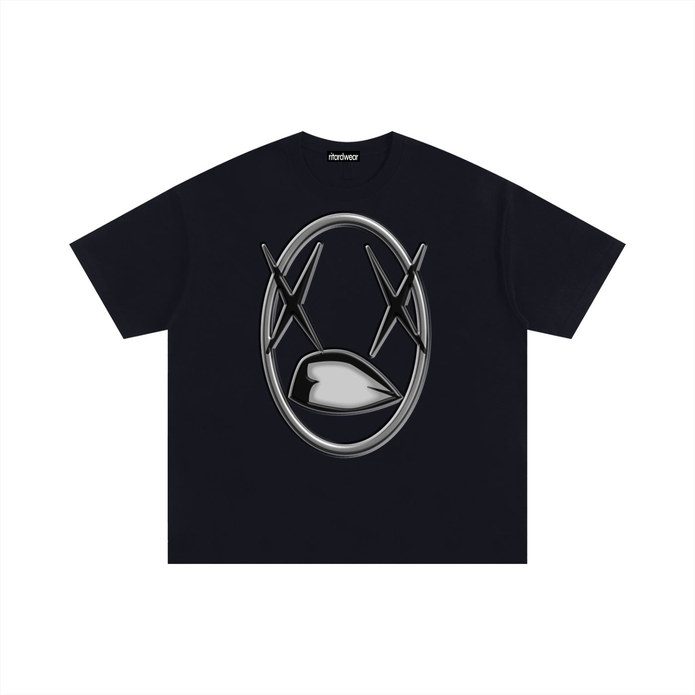 Blue Chrome Baby Tee