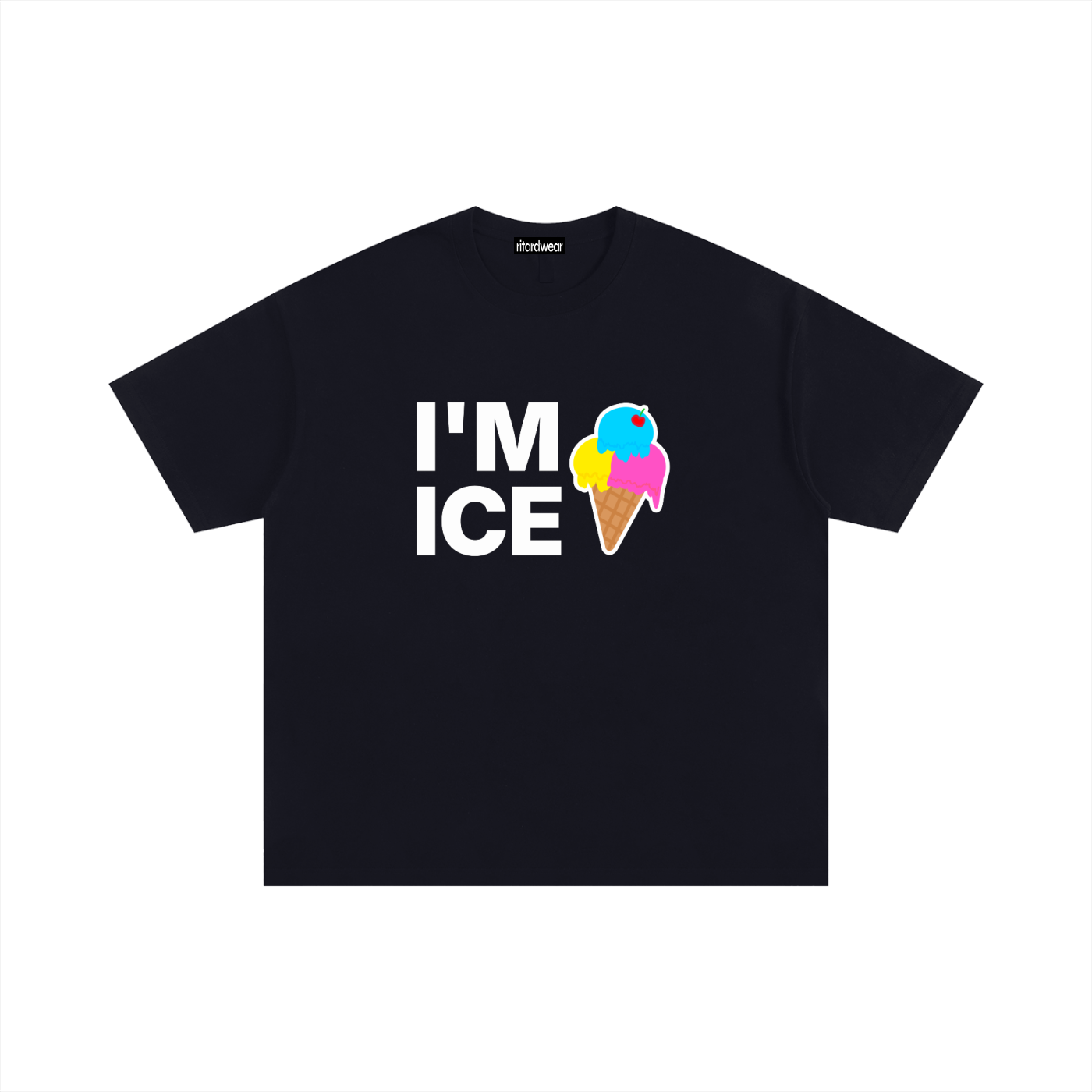 I'm ice matching Oversized Tee