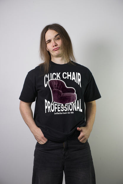 Cuck Chair Professional Tee - black