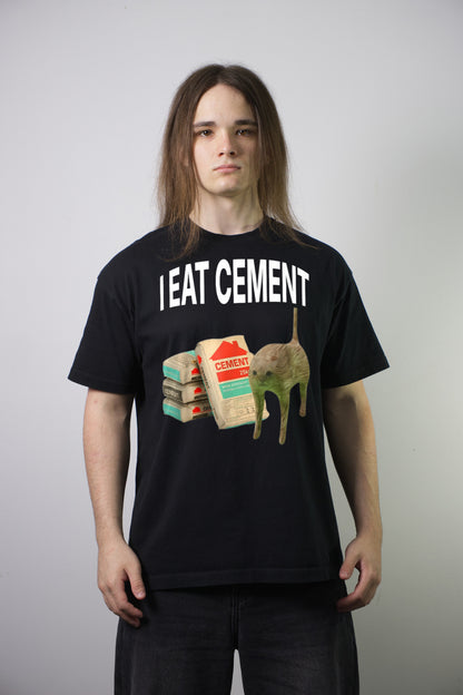 I Eat Cement Tee - front