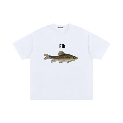 Simple Fih Oversized Tee