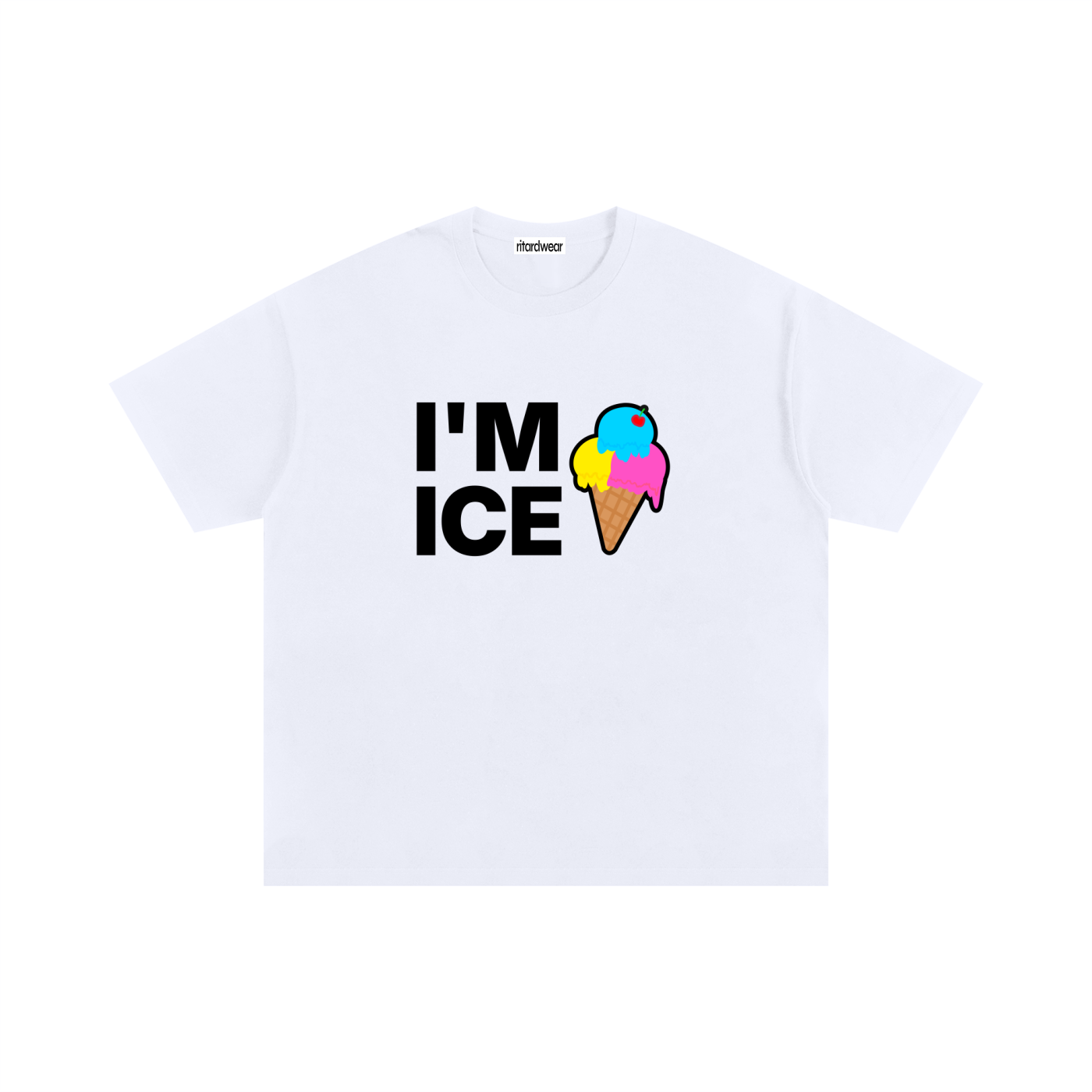 I'm ice matching Oversized Tee