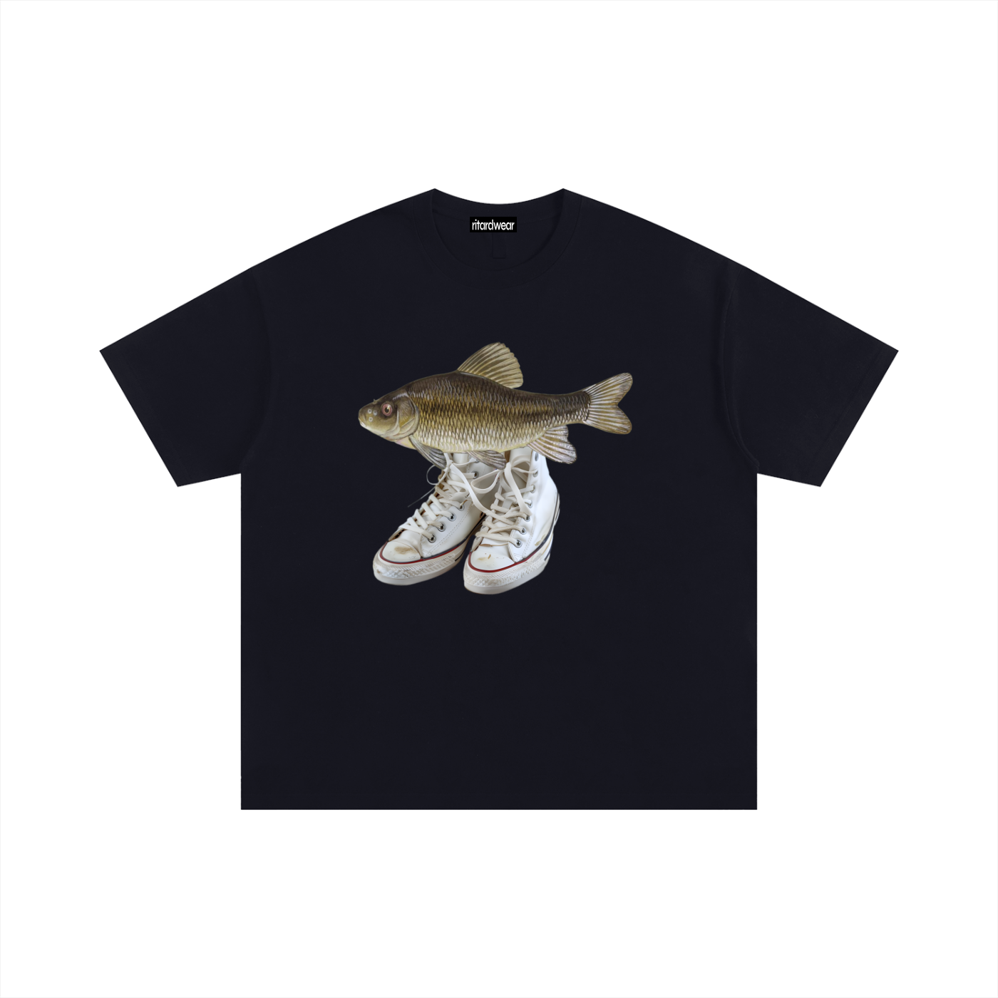Fih with shoes Oversized Tee